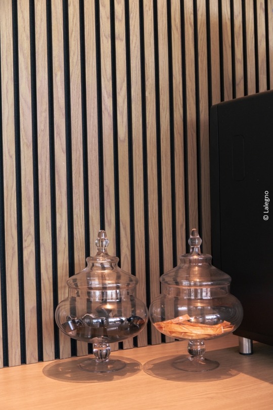 close up jars and acoustic panel